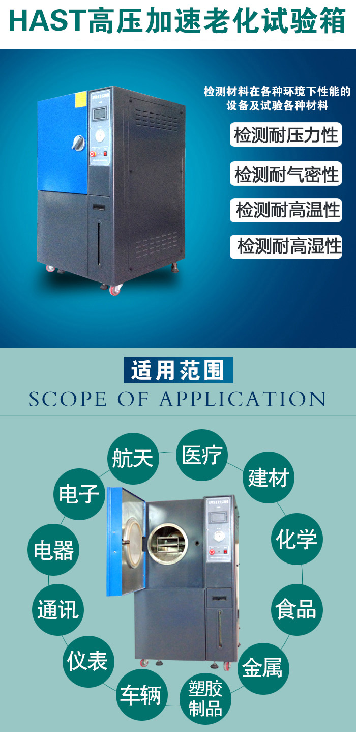 hast試驗箱適用范圍